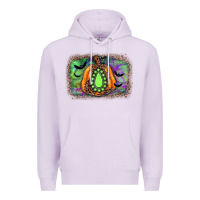 Lilac halloween gemstone background Premium Hoodie - JahusDesignShop