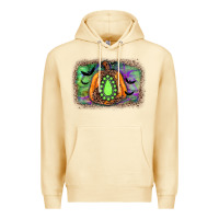 Pina Colada halloween gemstone background Premium Hoodie - JahusDesignShop