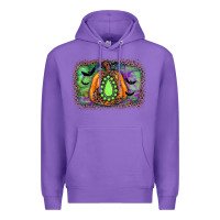 Purple halloween gemstone background Premium Hoodie - JahusDesignShop