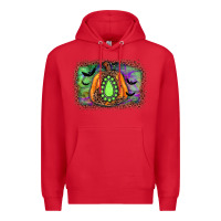 Red halloween gemstone background Premium Hoodie - JahusDesignShop