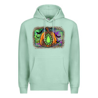 Seafoam halloween gemstone background Premium Hoodie - JahusDesignShop