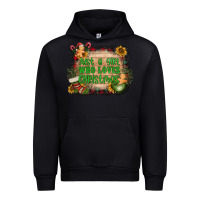 Black just a girl who loves christmas Urban Hoodie - AdoDesignShop