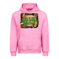 Fuchsia Pink just a girl who loves christmas Urban Hoodie - AdoDesignShop