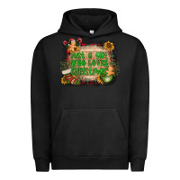 Pigment Black just a girl who loves christmas Urban Hoodie - AdoDesignShop