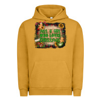 Pigment Peanut Butter just a girl who loves christmas Urban Hoodie - AdoDesignShop