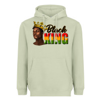 Matcha afro man black king Heavyweight Hoodie - texasbilliewilder