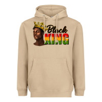 Mushroom afro man black king Heavyweight Hoodie - texasbilliewilder