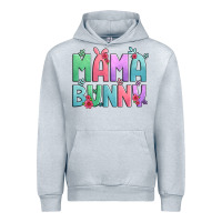Heather Grey easter floral mama bunny Urban Hoodie - Artiststas
