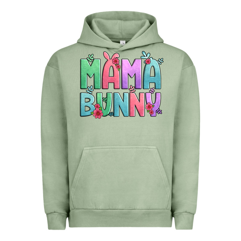 Easter Floral Mama Bunny Urban Hoodie by Artiststas | Teevron