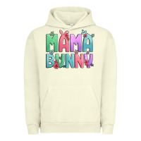 Pigment Pistachio easter floral mama bunny Urban Hoodie - Artiststas