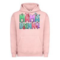 Pigment Salmon easter floral mama bunny Urban Hoodie - Artiststas