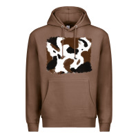 Chestnut cowhide Premium Hoodie - RanaPortraitStore