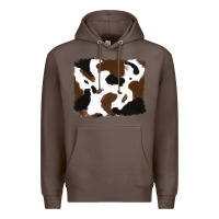 Coffee cowhide Premium Hoodie - RanaPortraitStore