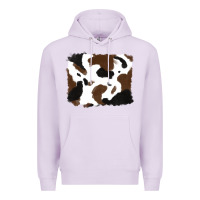 Lilac cowhide Premium Hoodie - RanaPortraitStore