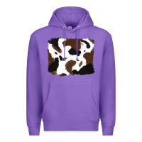 Purple cowhide Premium Hoodie - RanaPortraitStore