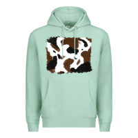 Seafoam cowhide Premium Hoodie - RanaPortraitStore