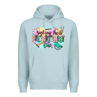 Blue Mist rocking the phlebotomist life Premium Hoodie - AdoDesignShop