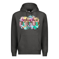 Charcoal Heather rocking the phlebotomist life Premium Hoodie - AdoDesignShop