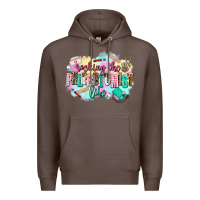 Coffee rocking the phlebotomist life Premium Hoodie - AdoDesignShop