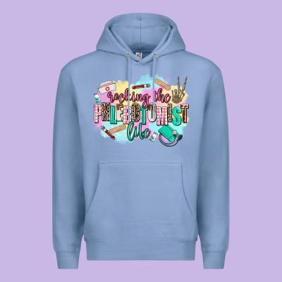 Rocking The Phlebotomist Life Premium Hoodie Designed By Adodesignshop