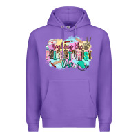 Purple rocking the phlebotomist life Premium Hoodie - AdoDesignShop