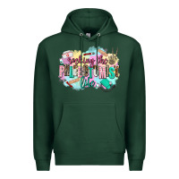 Sports Green rocking the phlebotomist life Premium Hoodie - AdoDesignShop