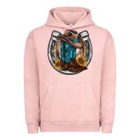 Pigment Salmon western horseshoe boots hat rope sunflower Urban Hoodie - AdoDesignShop
