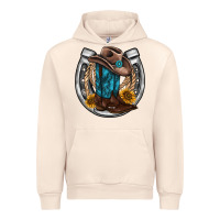 Sandshell western horseshoe boots hat rope sunflower Urban Hoodie - AdoDesignShop