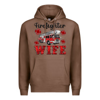 Chestnut firefighter wife Premium Hoodie - Artiststas