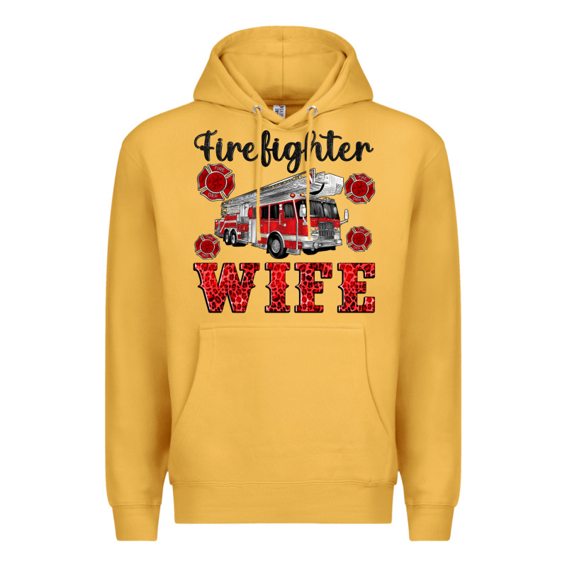 Firefighter Wife Premium Hoodie by Artiststas | Teevron