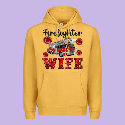 Firefighter Wife Premium Hoodie Designed By Artiststas