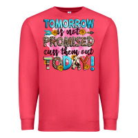 Cardinal tomorrow is not promised cuss them out today! Premium Sweatshirt - Zillion Design Studio