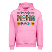 Fuchsia Pink because mama said so western sunflowers Urban Hoodie - Artiststas