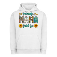 Pigment Lunar Rock because mama said so western sunflowers Urban Hoodie - Artiststas