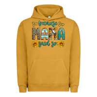 Pigment Peanut Butter because mama said so western sunflowers Urban Hoodie - Artiststas