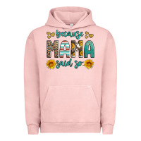 Pigment Salmon because mama said so western sunflowers Urban Hoodie - Artiststas