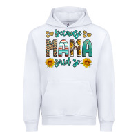 White because mama said so western sunflowers Urban Hoodie - Artiststas