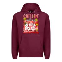 Chillin  With My Red Snowmies Premium Hoodie | Teevron