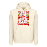 Sandshell chillin  with my red snowmies Premium Hoodie - AdoDesignShop