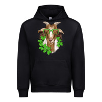 Black st patricks goat with glasses Urban Hoodie - Artiststas
