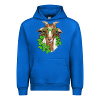 Cobalt st patricks goat with glasses Urban Hoodie - Artiststas