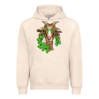 Sandshell st patricks goat with glasses Urban Hoodie - Artiststas