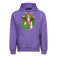 Tulip st patricks goat with glasses Urban Hoodie - Artiststas