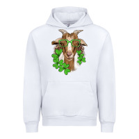 White st patricks goat with glasses Urban Hoodie - Artiststas