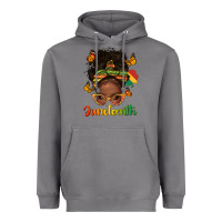 Storm afro messy bun juneteenth Heavyweight Hoodie - texasbilliewilder