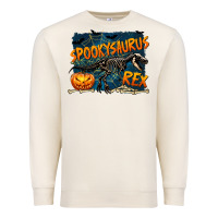 Sandshell Spooky Saurus Rex Premium Sweatshirt - texasbilliewilder