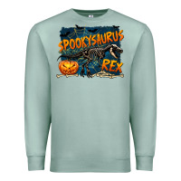Seafoam Spooky Saurus Rex Premium Sweatshirt - texasbilliewilder