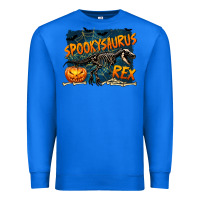 True Royal Spooky Saurus Rex Premium Sweatshirt - texasbilliewilder