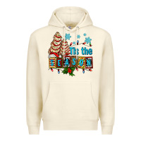 Sandshell tis the season christmas tree cake ado Premium Hoodie - AdoDesignShop