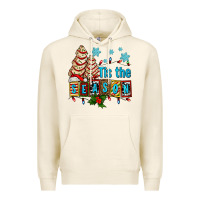 Tofu tis the season christmas tree cake ado Premium Hoodie - AdoDesignShop